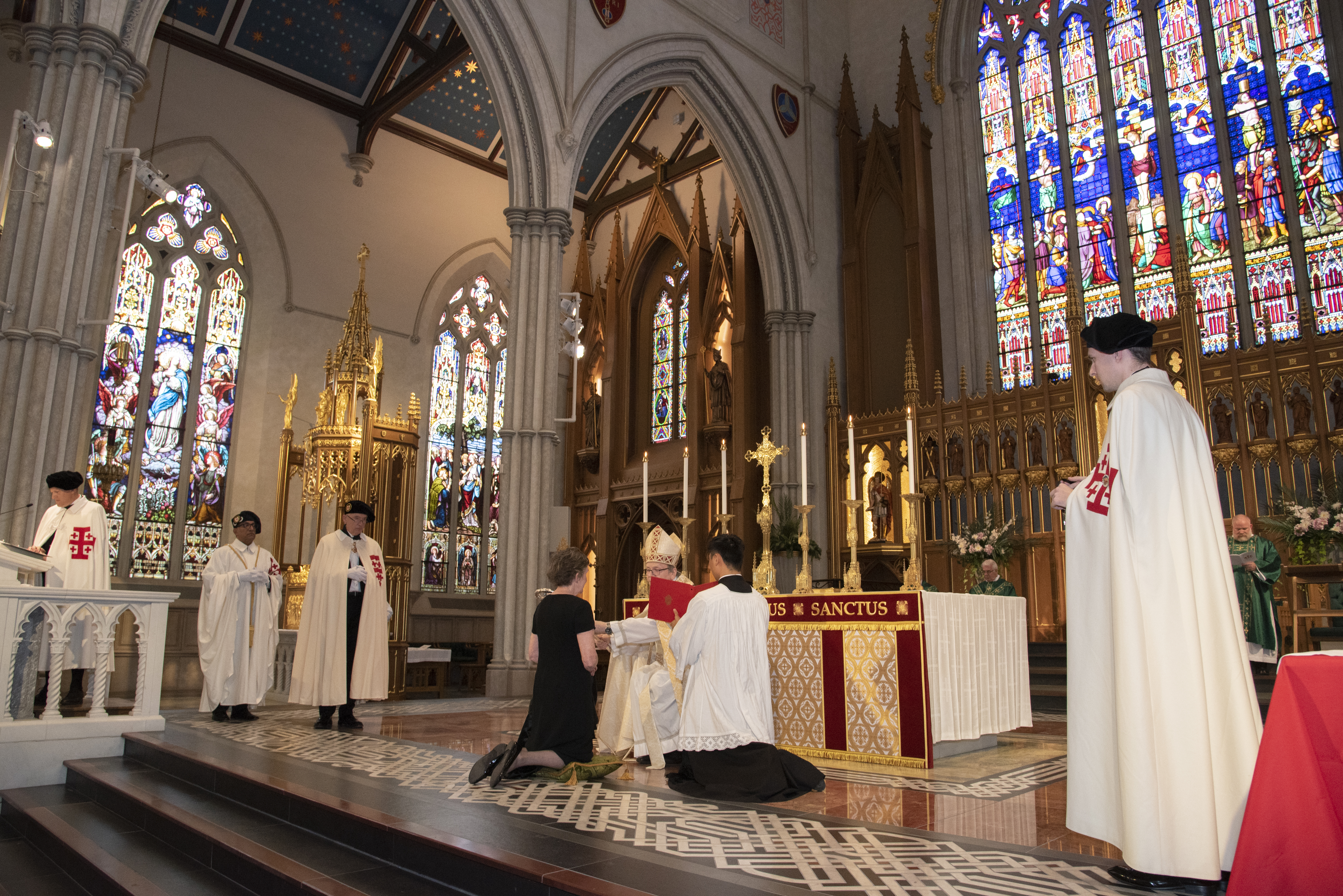 Investiture Mass at St. Michael's Cathedral Basilica